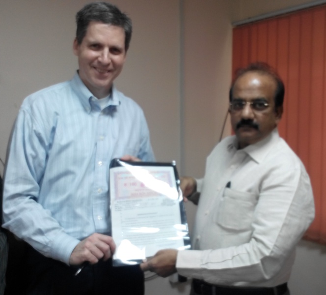 Mr.-Kamalakar-Babu-the-Chairman-and-Managing-director-of-NREDCAP-with-Mr.-Doug-Peterson-CEO-of-VayuGrid
