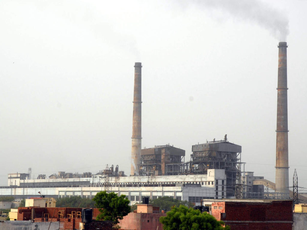 closed Bhadarpur coal plant