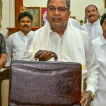 Siddaramaih presenting budget