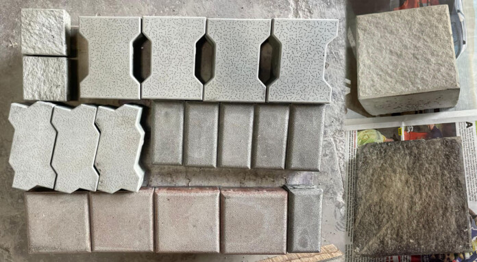 Non cement bricks