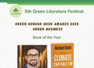 Akshat Rathi Wins Book of the Year at GLF Honour Book Awards 2025