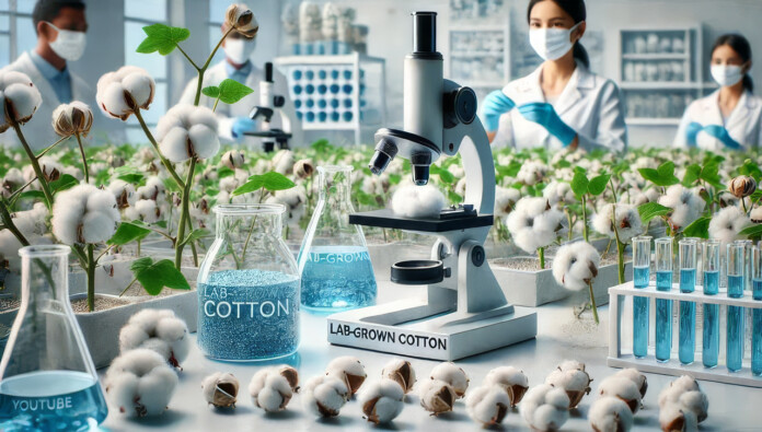 Lab cultivated cotton